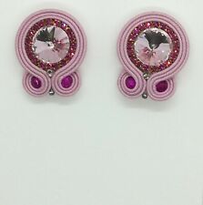 Orecchini donna soutache usato  Matera