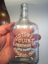 Używany, antyk butelka whisky Victoria club Ills na sprzedaż  Wysyłka do Poland