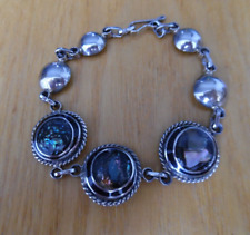 Silver bracelet inlaid for sale  CHESTER