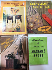 Vintage macrame books for sale  Portland