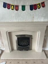 Marble limestone fireplace for sale  ROCHDALE