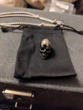 Stainless steel skull for sale  WESTON-SUPER-MARE