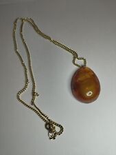 Vintage amber pendant for sale  LONDON