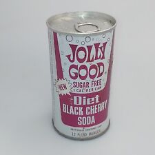 1970 Jolly Good Diet Black Cherry Pull Tab Acero Soda Pop Lata Random Lake, WI segunda mano  Embacar hacia Argentina