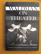 Max Waldman: Waldman on Theater. 1972. Fotografias extraordinárias de teatro comprar usado  Enviando para Brazil