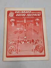 Used, Vintage HALIBRAND RACING EQUIPMENT Advertising Brochure Book Manual 1970 Wheels for sale  Shipping to South Africa