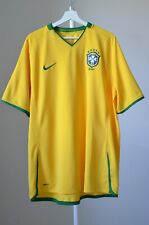 Camiseta deportiva de fútbol en casa grande Nike 2008 2010 fútbol fútbol Brasil segunda mano  Embacar hacia Argentina