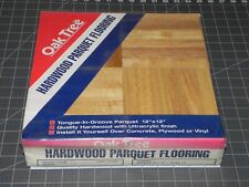 NUEVO STOCK PARQUET DE MADERA DE ROBLE: 10 PIES CUADRADOS Natural Hevea 6 dedos 12x12x1/4 segunda mano  Embacar hacia Argentina