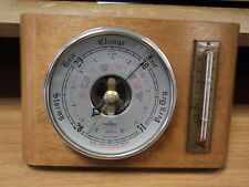 Vintage barometer thermometer for sale  UXBRIDGE