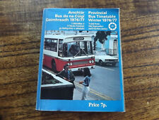Provincial bus timetable for sale  Ireland