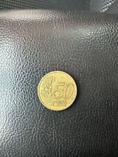 50 centesimi raro 2002 usato  Mirandola