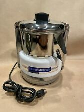 Vintage Golden Harvest IMPERIAL STAINLESS heavy duty Electric Fruit Juicer 9901, used for sale  Shipping to South Africa