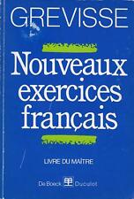 Exercices francais. livre d'occasion  Nice-