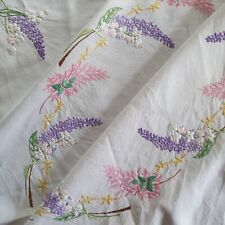 Vintage hand embroidered for sale  PERTH