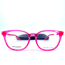 Gafas Saint Laurent SL38 rosa marco de plástico redondo 52-16 140 mm segunda mano  Embacar hacia Mexico