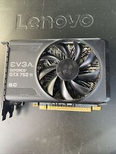 Used, EVGA GeForce GTX 750 Ti SC 2GB GDDR5 Graphics Card - DVI, HDMI, DisplayPort for sale  Shipping to South Africa