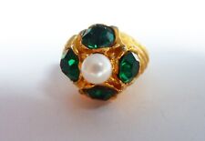 gold pearl ring for sale  Ireland