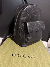 Gucci embossed backpack for sale  Munster
