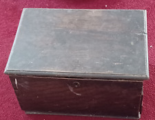 Vintage wooden box for sale  SWANAGE