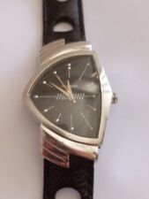 Vintage Hamilton Ventura Black Quartz Dial Watch for sale  Shipping to South Africa