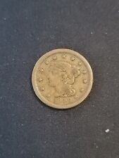 1849 large cent for sale  Shipping to Ireland