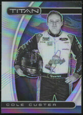 2021 Chronicles Racing Titan COLE CUSTER Silver Holo Prizm Refractor Card #5 for sale  Shipping to South Africa