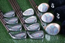 FILA VOLT GOLF SET 4-P + S + 1,3,5 WOODS W/ FILA LADIES FLEX SHAFTS & HEADCOVERS for sale  Shipping to South Africa