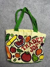 Sacola de compras de lona reutilizável TRADER JOE’S frutas e legumes TJS comprar usado  Enviando para Brazil