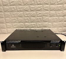 Behringer Europower EP2500 PA Power Amplifier 2x1200 Watts, used for sale  Shipping to South Africa