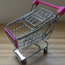 Usado, Mini carrito de compras de metal rosa carrito de supermercado con juguete de caramelo ***Nuevo segunda mano  Embacar hacia Argentina