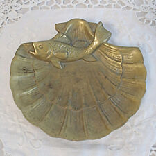 Vintage brass ashtray for sale  Cary