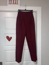 Vintage maroon pants for sale  Niceville