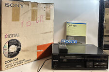 Sony cdp 101 for sale  HALSTEAD