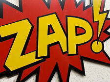 Superhero sign zap for sale  LEICESTER