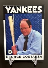 Tarjeta de béisbol Topps George Costanza 1986 Seinfeld calidad HD - arte personalizado segunda mano  Embacar hacia Mexico