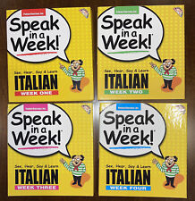 Speak week italian for sale  Ventura