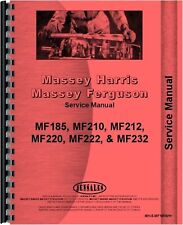 Retroescavadeira Massey Ferguson Davis 185 210 220 222 232 325 manual de serviço comprar usado  Enviando para Brazil