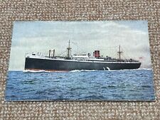Vintage ship postcard for sale  MAYBOLE
