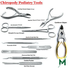 Kit de podologia profissional quiropodia cortador de unhas encravadas manicure pedicure ferramentas comprar usado  Enviando para Brazil