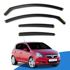 Defletores de vento Vauxhall Corsa D E 2006-2019 5 portas hatchback 4 peças visores de borda  comprar usado  Enviando para Brazil