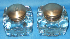 Pair vintage glass for sale  POOLE