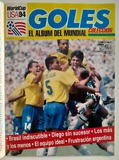 COPA MUNDIAL DE LA FIFA EE. UU. 1994 - CAMPEÓN DE BRASIL - Suplemento + Póster Revista Goles segunda mano  Argentina 