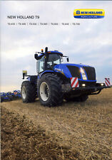 Używany, New Holland T9 09 / 2015 catalogue brochure tracteur tractor Pologne Poland na sprzedaż  PL