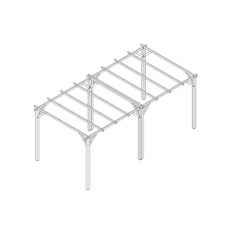 Pergola legno 3x6 usato  Italia