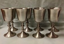 Pewter goblets hand for sale  HOVE