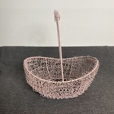Metal wire basket for sale  Whiting