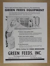 1958 green feeds for sale  Hartland