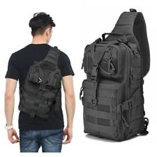 Paquete de Asalto Táctico Militar Mochila Cabestrillo Impermeable EDC Mochila, usado segunda mano  Embacar hacia Argentina