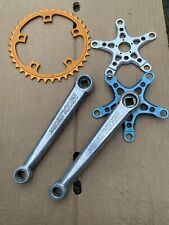 Middleburn Crankset RS1, Blue Or Titanium Spider Option ( 1 Incl) RS 175mm Retro for sale  Shipping to South Africa