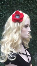 Red poppy knitted for sale  MANCHESTER